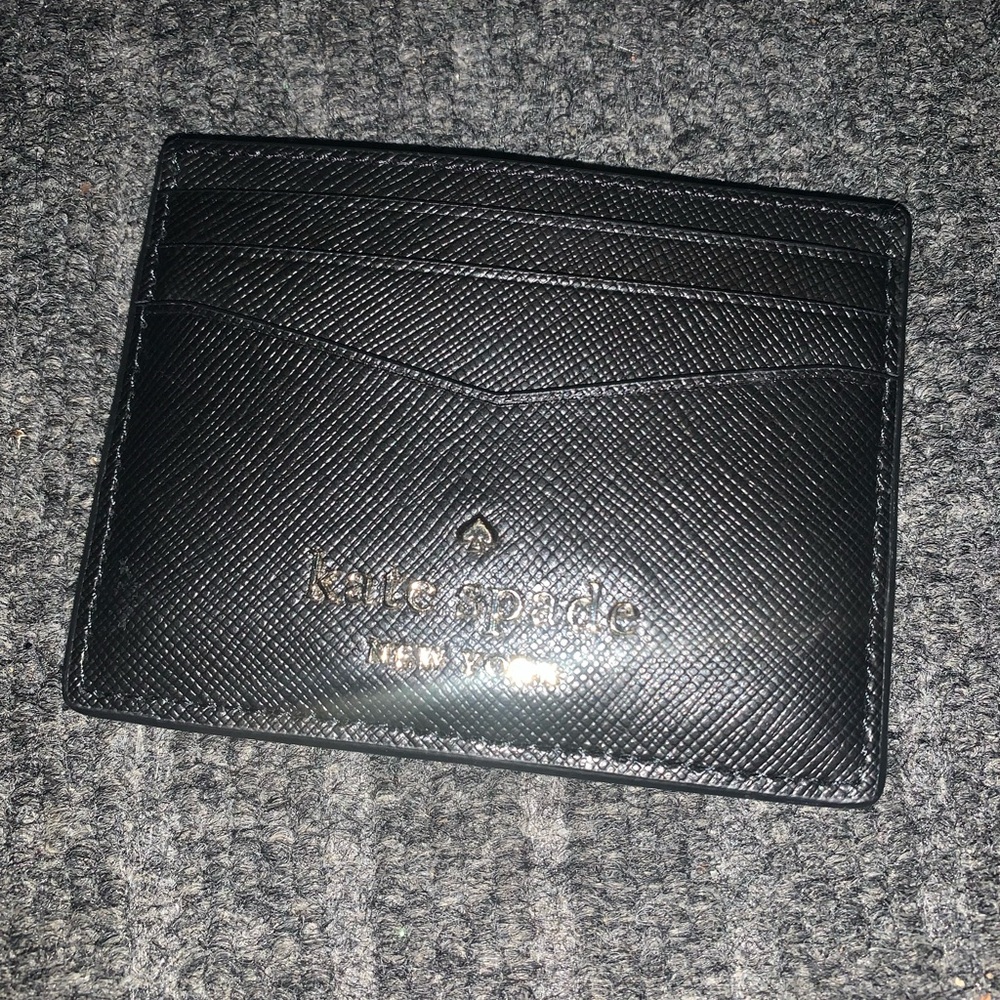KATE SPADE WALLET CARD HOLDER BLACK